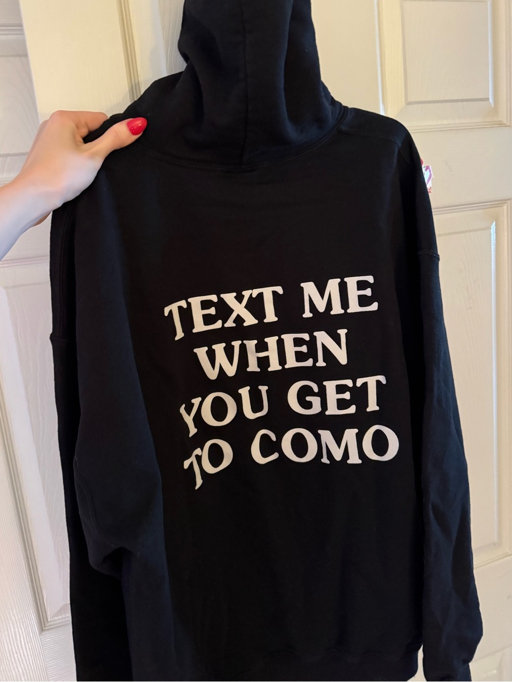 Mizzou hoodie - text me when you get to Como